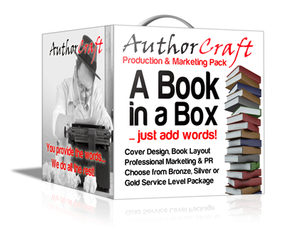 Complete book prodcution and marketing packages from Authorcraft